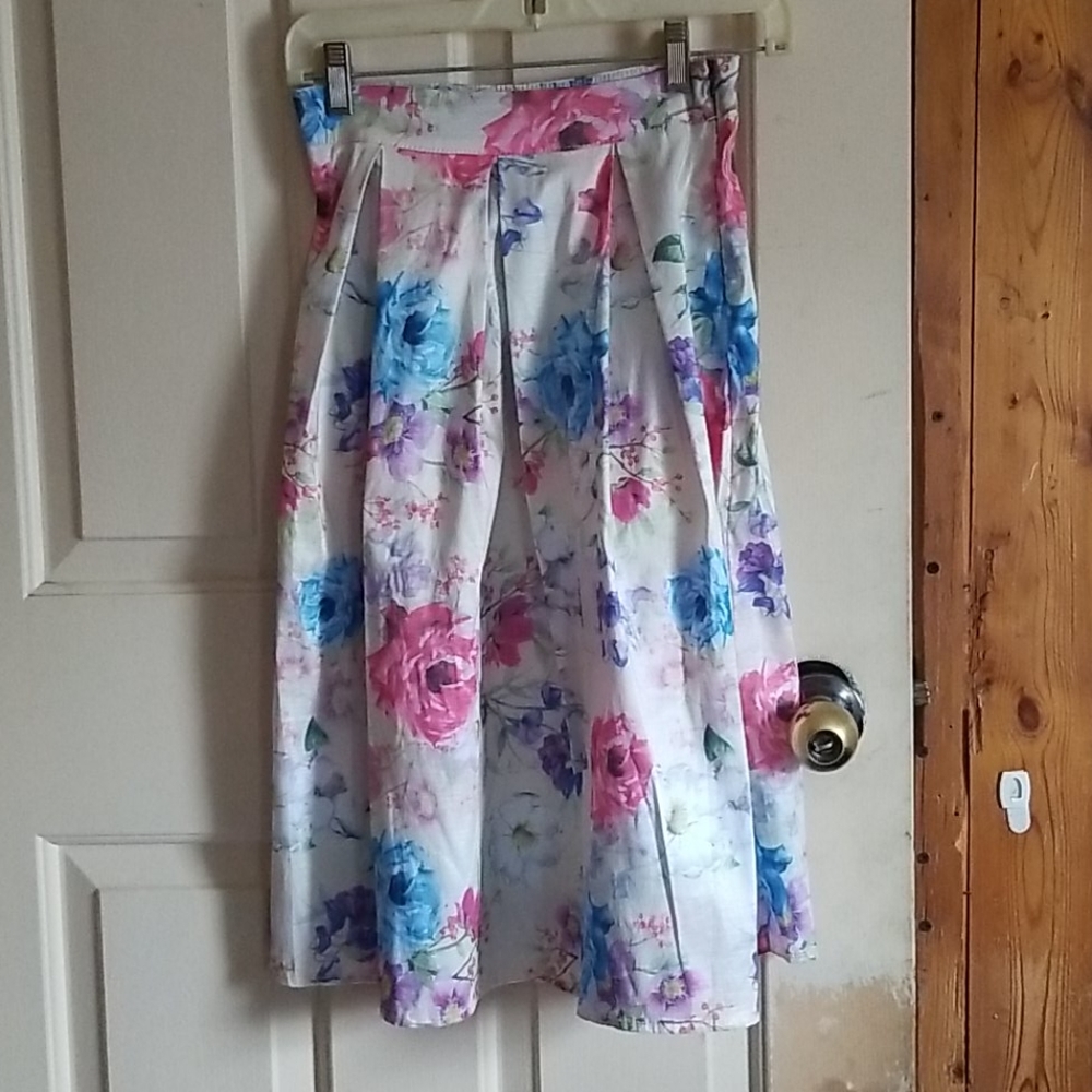 Floral skirt